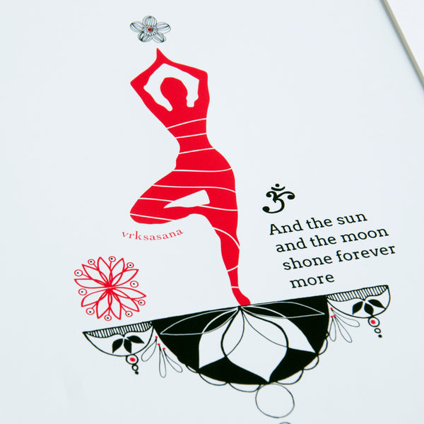 Yoga Art Print - Ant Design Gifts