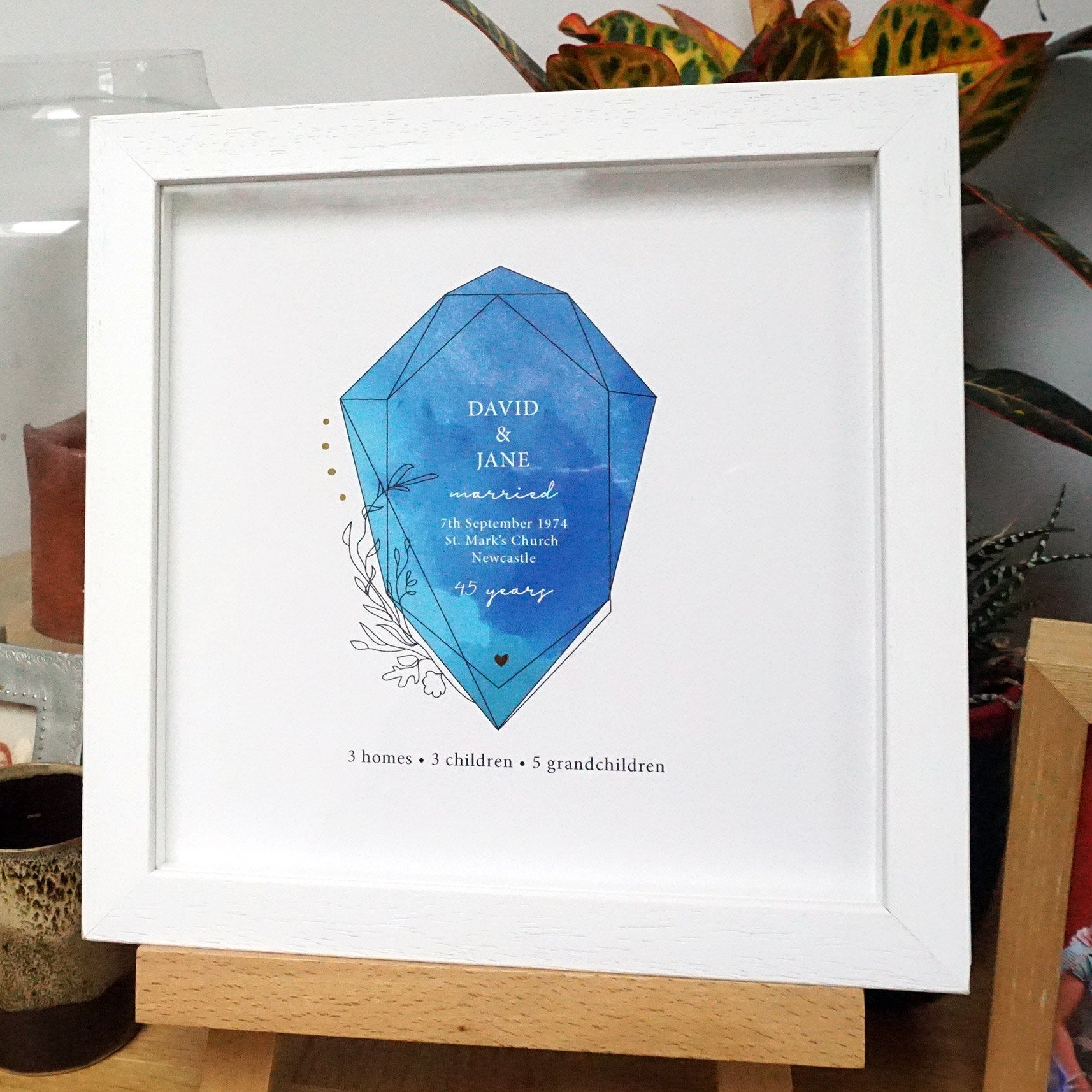 45th Anniversary Gift - Ant Design Gifts
