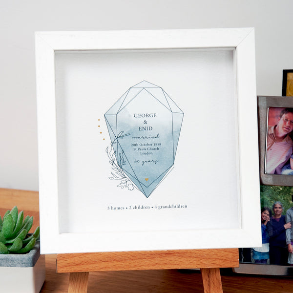 Personalised 60th Anniversary Gift - Ant Design Gifts