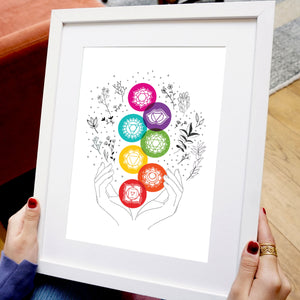 Spiritual Chakra Art Print - Ant Design Gifts