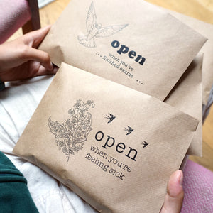 antdesigngifts.co.uk Open When envelopes as gift for university or college leavers