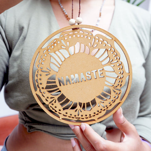 Namaste Wall Sign - Ant Design Gifts